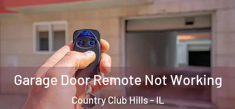 Garage Door Remote Not Working Country Club Hills - IL